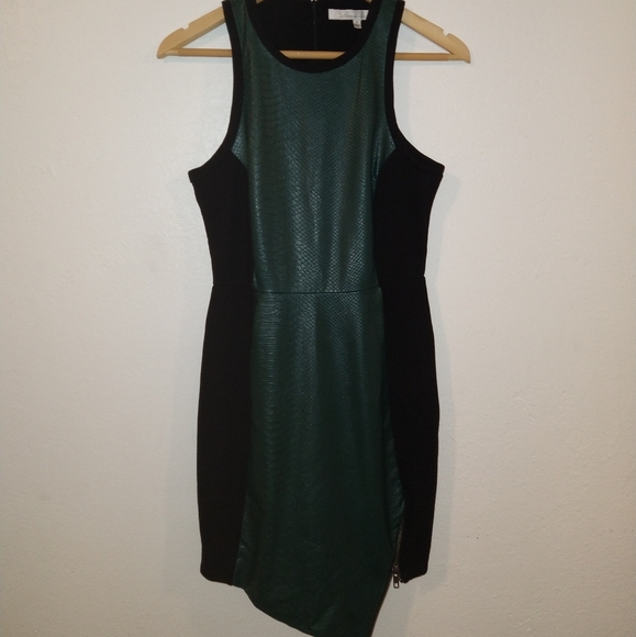 LOVERS & FRIENDS Simmer Croc Evergreen Dress - Picture 4 of 10
